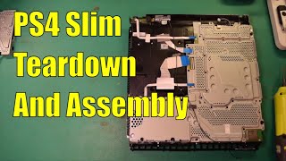 PS4 Slim CUH 2115B Teardown and Assembly 2024 [upl. by Camilia]