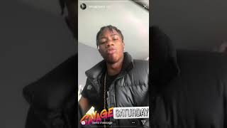 SmuggzyAce 23 Drillas Previewing New Banger On Instagram [upl. by Hammel]