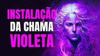 Ativação da Chama Violeta de Saint Germain  Purificação e Libertação [upl. by Maidie]