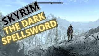 Skyrim Anniversary Edition How to Make a Dark Spellsword [upl. by Rocray151]