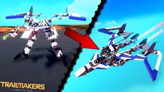 Crazy Transforming Flyer and Other Best Creations  Trailmakers Early Access Gameplay [upl. by Allyce]