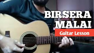 Birsera Malai guitar pluckin tutorial  Kripa Unplugged  Adrian Pradhan [upl. by Ahsekin]