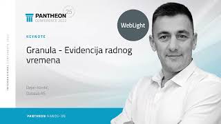 WebLight Granula Evidencija radnog vremena [upl. by Ynove]