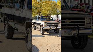 Chevrolet Silverado Classic Pickup Truck Drive By Engine Sound Packard Proving Grounds Fall 2024 [upl. by Seaman]