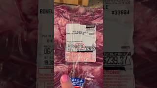 Breaking Down a 19 lb Whole Ribeye carnivorediet [upl. by Glass]