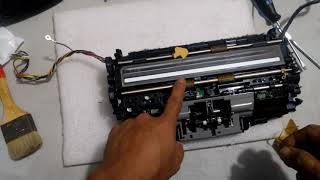 2 Cara Bongkar Scanner Fujitsu Fi 7140 Fi 7160 HOW TO REPLACE FEED ROLLER SCANNER FUJITSU [upl. by Kaehpos]