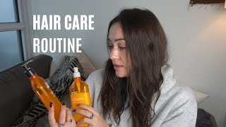 Current Hair Care Routine  DIY Shampoo Preview [upl. by Lewellen]