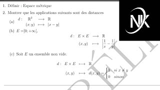 Exercice 1 de topologie [upl. by Austen]