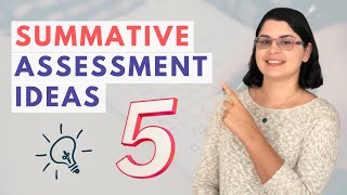 5 Summative Assessment Ideas  College Teaching Tips [upl. by Ellene]