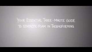 CMT 3Minute Guide to Thermoforming [upl. by Putscher946]