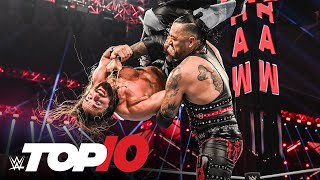 Top 10 Monday Night Raw moments WWE Top 10 Nov 4 2024 [upl. by Llib140]