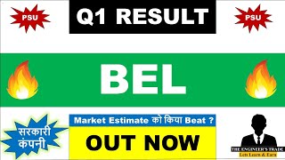 Bel Q1 Results 2025  Bel result today  Bel share latest news  Bel share  Bharat Electronics [upl. by Hazel]