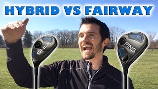 PING G Hybrid vs G Fairway [upl. by Nomaid]