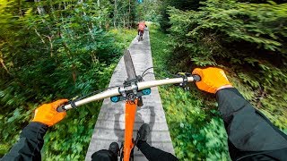 Downhill Crankworx Innsbruck 2018  Course Preview Fabio Wibmer [upl. by Avril]