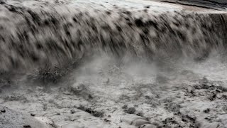 Lahar at Merapi Volcano [upl. by Klecka]