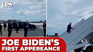 Watch PRESIDENT BIDEN makes FIRST PUBLIC APPEREANCE since COVID diagnosis [upl. by Jana]