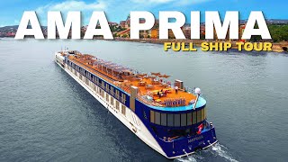 AMA Prima  Full Ship Walkthrough Tour amp Review 4K  AMA Waterways River Cruise [upl. by Octavia]