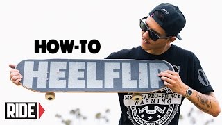 HowTo Heelflip  BASICS with Spencer Nuzzi [upl. by Schnapp]