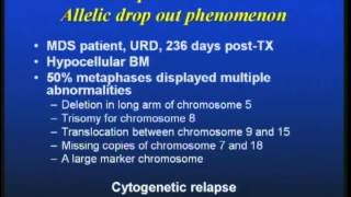 Engraftment Monitoring Following Human Stem Cell Transplantation  Shalini Pereira PhD [upl. by Raouf]