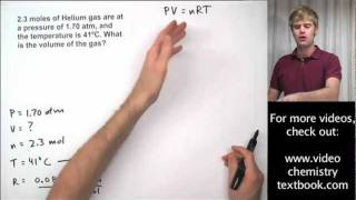 Ideal Gas Law Practice Problems [upl. by Gerry]