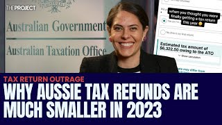 Aussies Furious As Tax Returns Shrink Following Offset Changes [upl. by Marigolda]