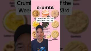 Crumbl Cookies of the Week Nov 1823rd with New Cake and Cookie crumblcookies Cookies cookierun [upl. by Nivri]