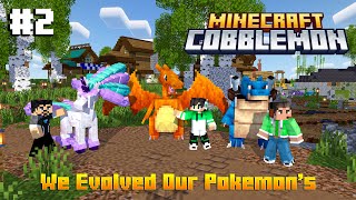 We Evolved Our Pokemons  Cobblemon 2  Minecraft In Telugu  Raju Gaming [upl. by Eissel476]