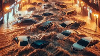 Inundaciones Costa Rica y Colombia Santa Cruz Medellin  flash floods after heavy rain storm [upl. by Madoc178]