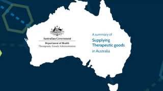 A summary of supplying therapeutic goods in Australia [upl. by Skricki]