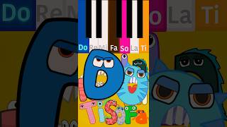 Do re mi monsters kids song kidssong doremi shorts [upl. by Aynatal]