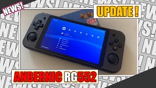 News Anbernic RG552  Android  Linux  Erscheint demnächst 2021 [upl. by Aggri]