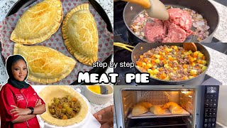 HOW TO MAKE MEAT PIE FROM SCRATCH [upl. by Eitten]