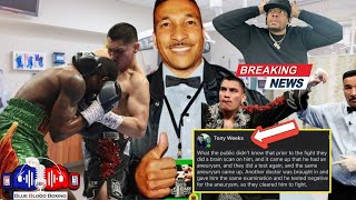 TERRIBLE UNTHINKABLE TONY WEEKS JUST EXPOSED THE ENTIRE SPORT OF BOXING FOR STOPPING VERGIL ORTIZ [upl. by Aran]