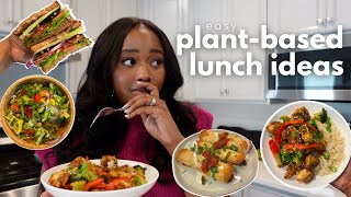 beginnerfriendly plantbased lunch ideas  grocery haul 001  sweet greens vegan [upl. by Ahtebat]