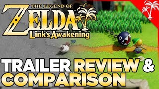 Zelda Links Awakening Switch  Trailer Review amp Comparison [upl. by Kappenne]