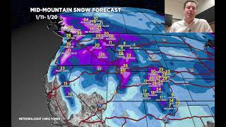 AM Mountain Weather Update 111 Meteorologist Chris Tomer [upl. by Reiners]