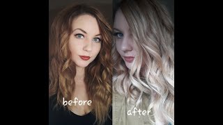 How to Highlight Hair at Home using a cap Loreal Frost amp Design [upl. by Naellij]