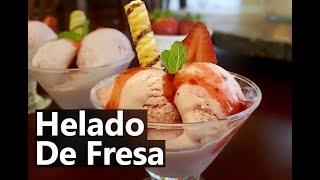 🍓 PALETAS TRES LECHES CON FRESA SUPER CREMOSAS [upl. by Ettenay]