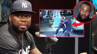 50 Cent Reacts The Game Was Lucky I Didnt Pull The Gun [upl. by Amarette]