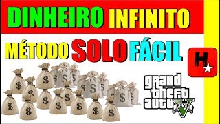 GTA V Online  Como Ganhar Dinheiro SOLO Fácil Honesto 138 Mil SMONEY GLITCH [upl. by Nalyorf]