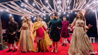 Jovan amp Nirjonas Sangeet Night on quotLutt Putt Gayaquot  Jovan Wedding  ছায়াছবি  Chayachobi [upl. by Sim]