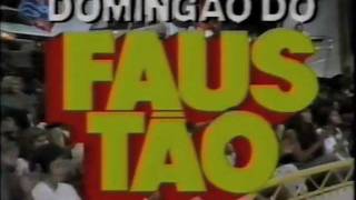 Chamada Domingão do Faustão  TV Globo 1989 [upl. by Ecyar]