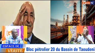 urgent Bloc pétrolier 20 du Bassin de Taoudeni [upl. by Claudie]