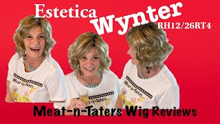 Estetica WYNTER in RH1226RT4  Cute short layered bob  Love this wig MeatnTaters Wig Reviews [upl. by Allisurd]