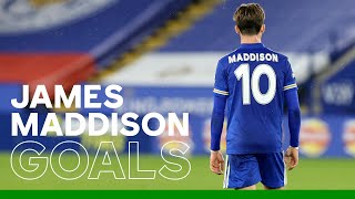 James Maddison  Stunning Premier League Goals  Leicester City [upl. by Rehpotsihrc193]