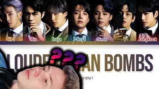 BTS  Louder Than Bombs Reaction [upl. by Griggs]