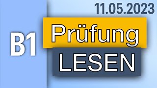 gast Lesen B1 Prüfung 2 2023 I German Test For Immigrants I DTZ  Telc  ÖSD gast [upl. by Free]