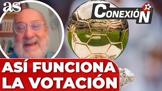 ALFREDO RELAÑO explica CÓMO se VOTA para ELEGIR el GANADOR del BALÓN de ORO [upl. by Ailedamla]