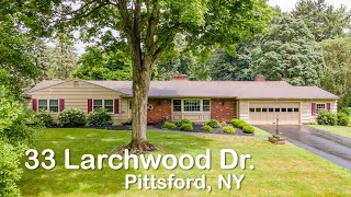 33 Larchwood Dr Pittsford NY [upl. by Uba]