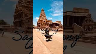 Brihadeeswara Temple also Peruvudaiyar Kovil is a renowned Hindu temple located in Thanjavur India [upl. by Hew747]